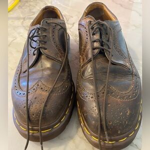Vintage Doc Martens. men’s size 7 brown leather made in England